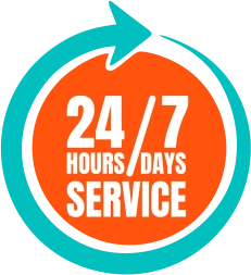 24 7 HOURS DAYS SERVICE
